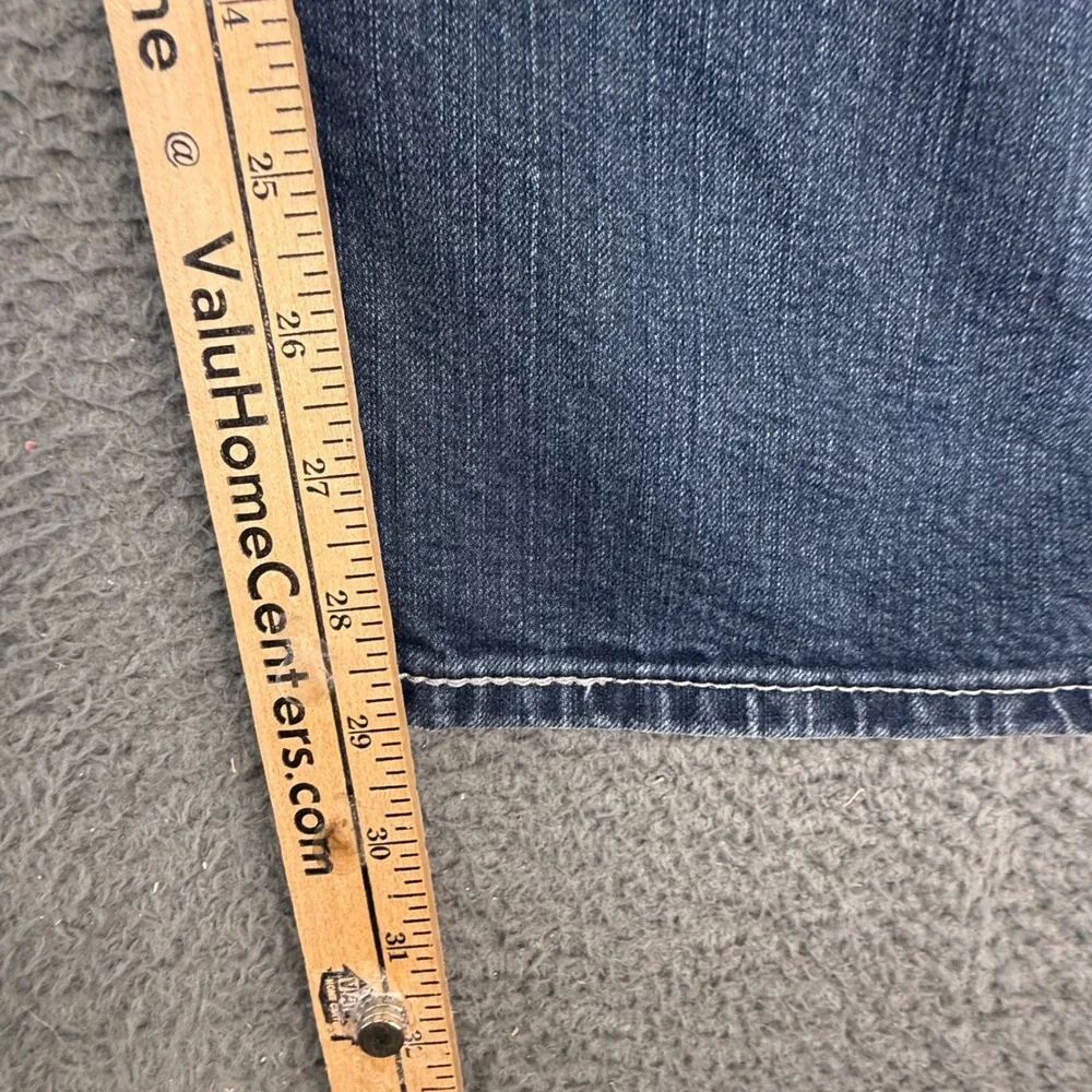 Levi's 505 Jeans Mens 34x30 Blue Regular Fit Straight Leg Stretch Denim